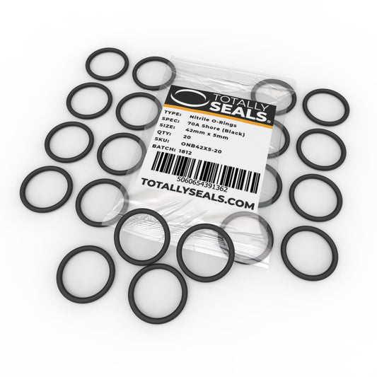 42mm x 5mm (52mm OD) Nitrile O-Rings - Totally Seals®