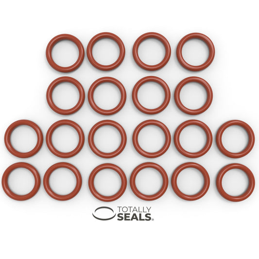 3mm x 2mm (7mm OD) Silicone O-Rings - Totally Seals®