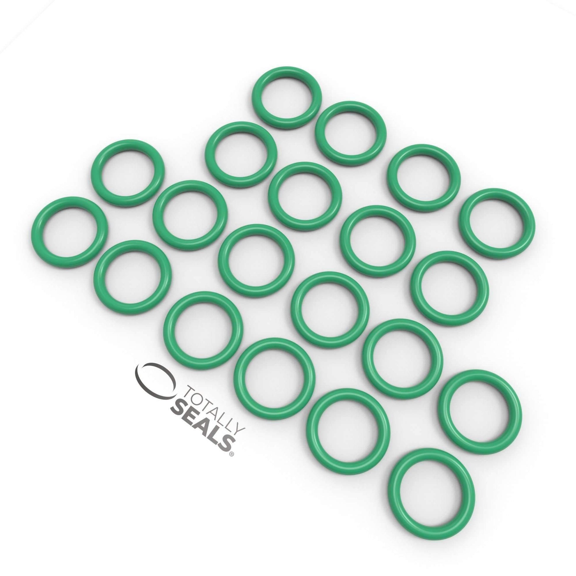 11mm x 2mm (15mm OD) FKM (Viton™) O-Rings - Totally Seals®