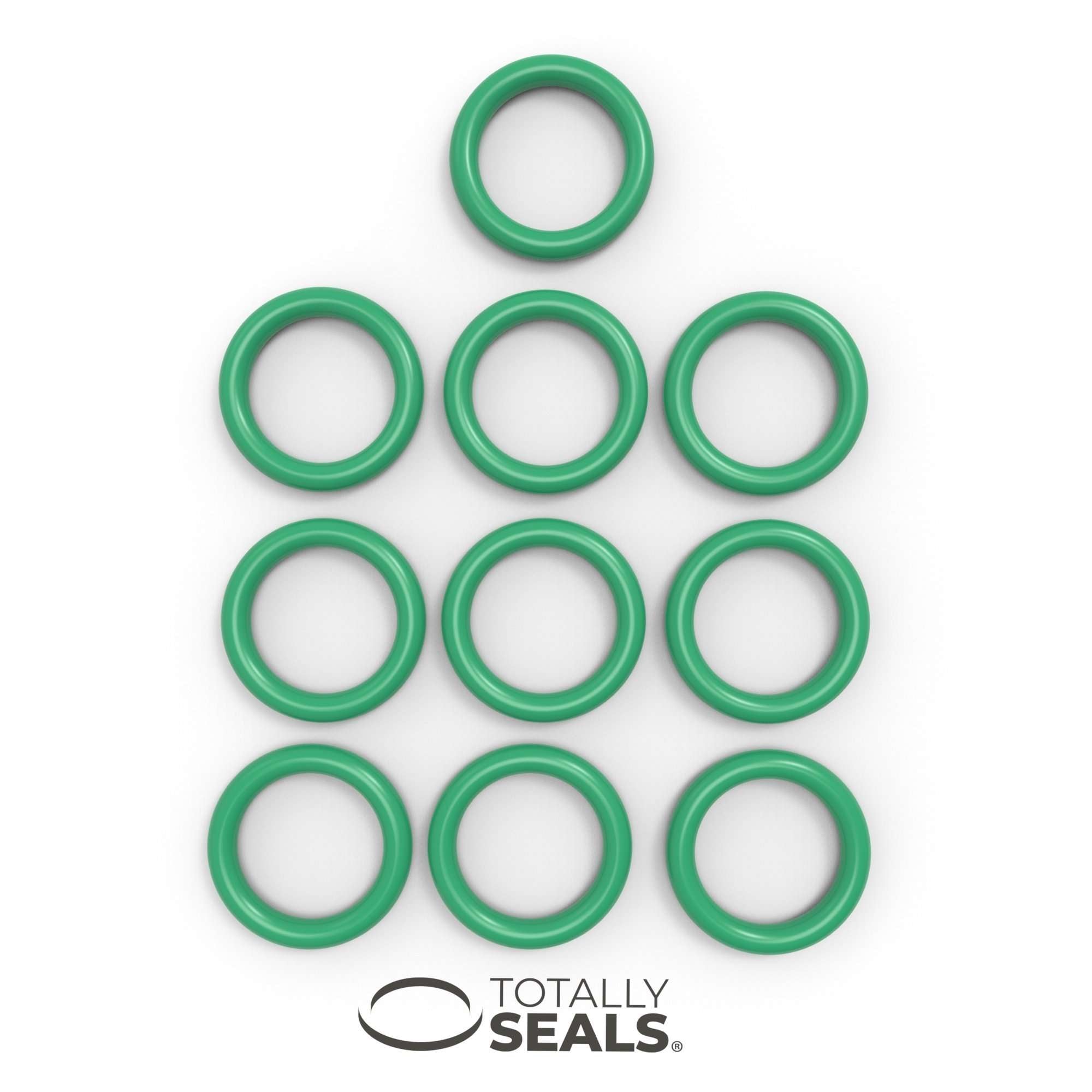 17mm ID X 21mm OD X 2mm Buna-70 O-Rings (Quantity 5) - American Made