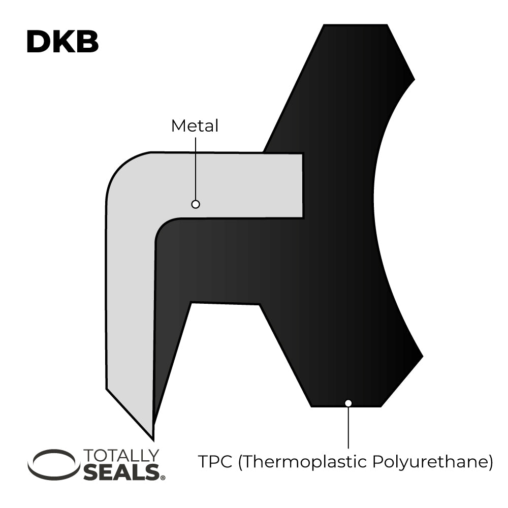 40mm x 52mm x 7/10mm - DKB Dust / Wiper Seal - Totally Seals®