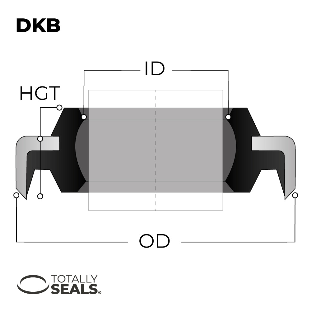 30mm x 42mm x 6/9mm - DKB Dust / Wiper Seal - Totally Seals®