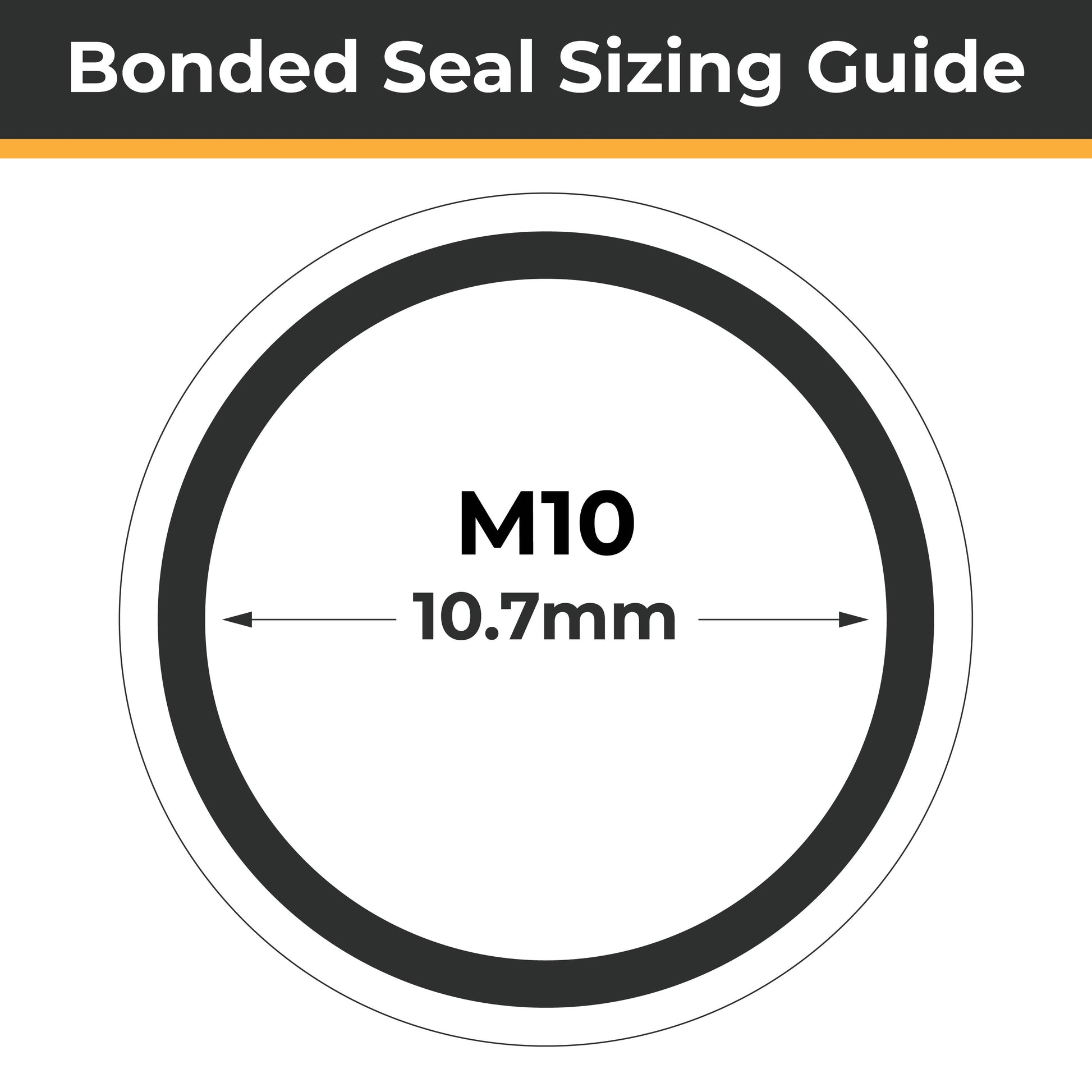 M10 Bonded Seals (Dowty Washers) - Totally Seals®