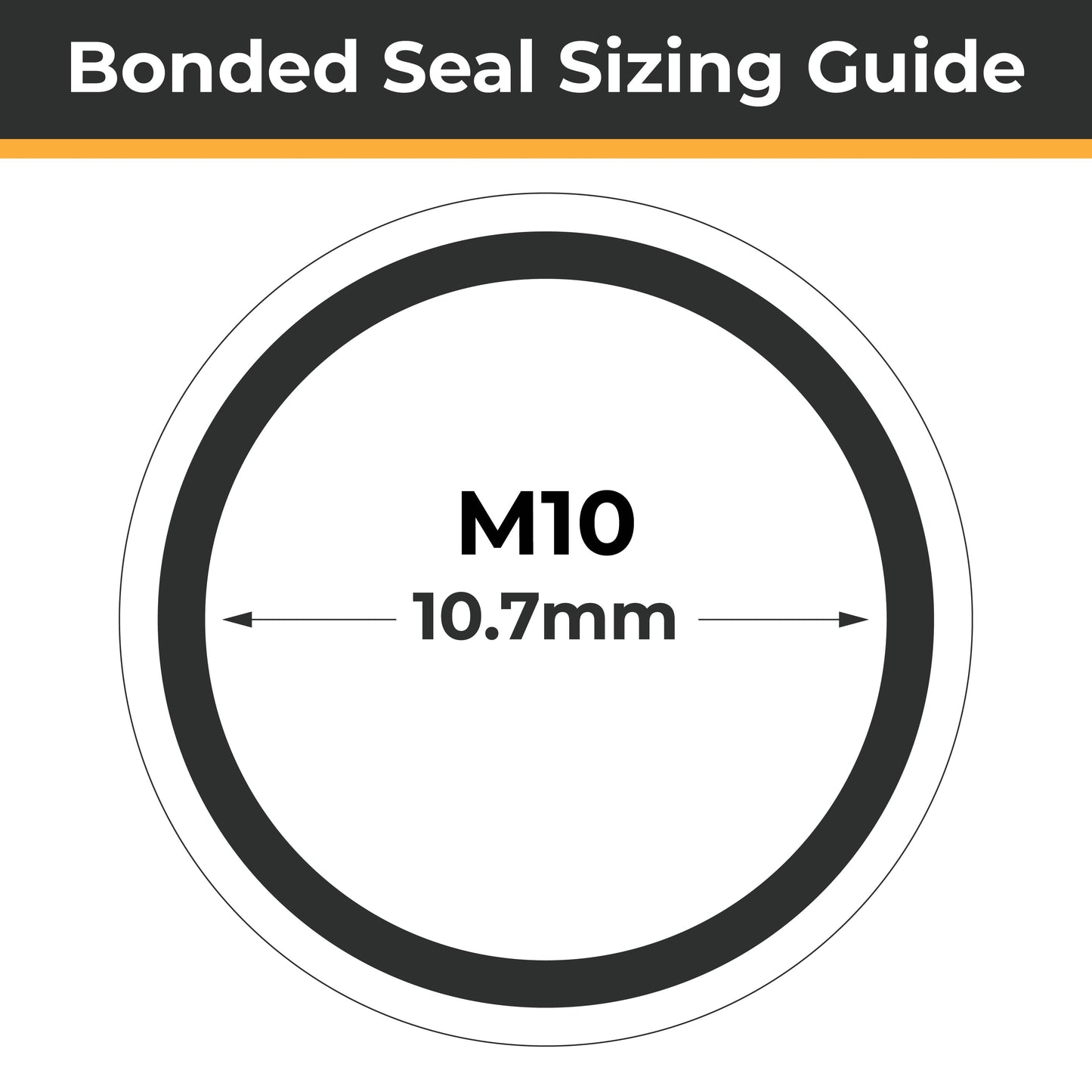 M10 Bonded Seals (Dowty Washers) - Totally Seals®