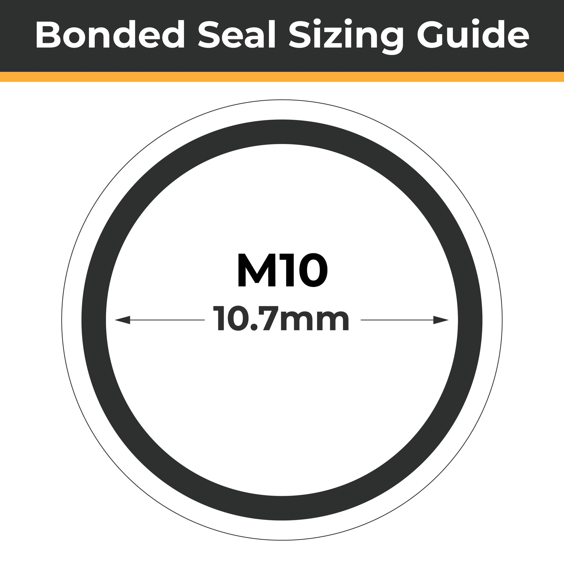 M10 Bonded Seals (Dowty Washers) - Totally Seals®