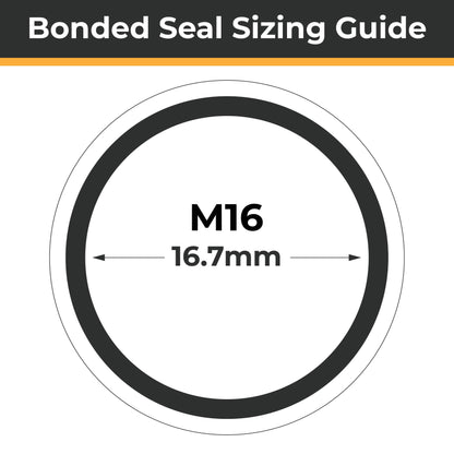 M16 Bonded Seals (Dowty Washers) - Totally Seals®