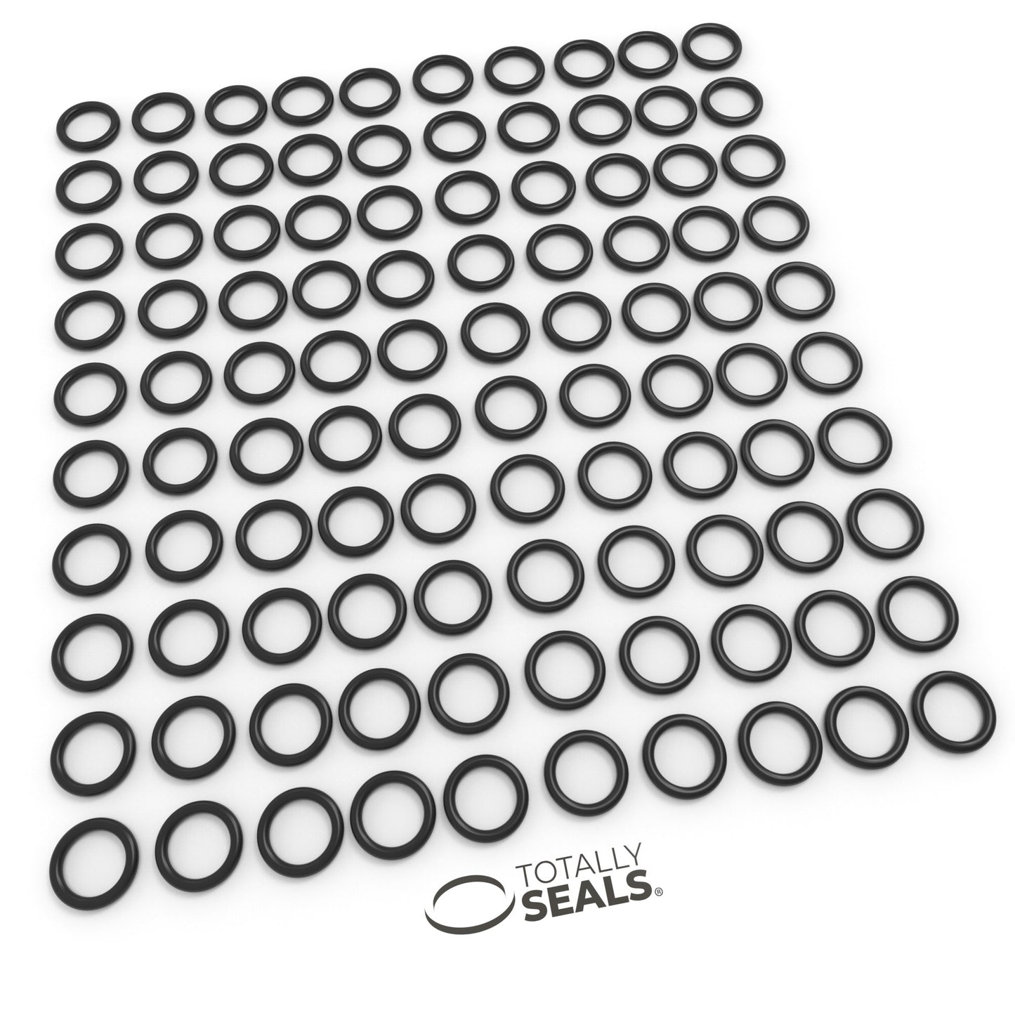 5/16" x 1/16" (BS011) Imperial Nitrile O-Rings - Totally Seals®