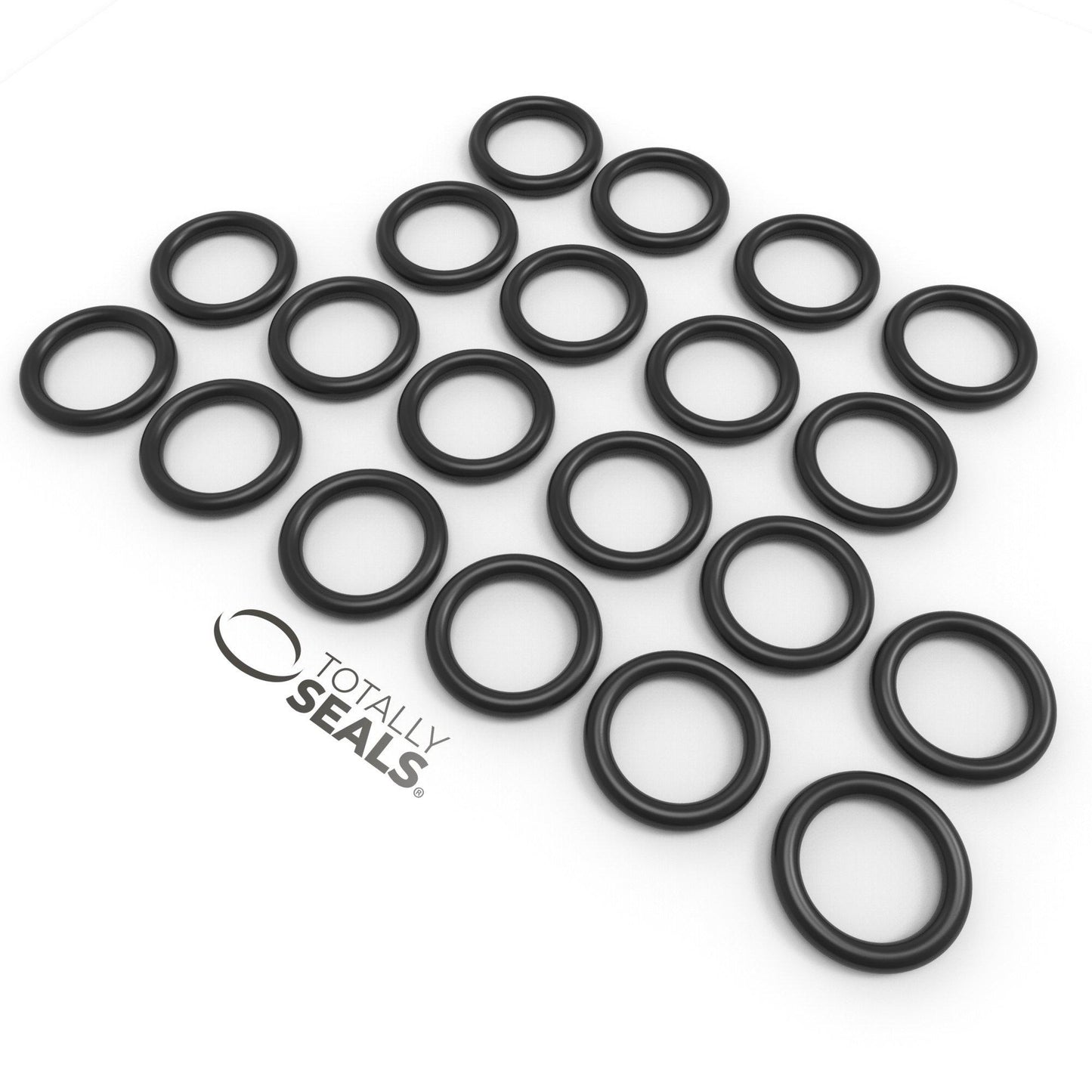 15mm x 1mm (17mm OD) Nitrile O-Rings - Totally Seals®