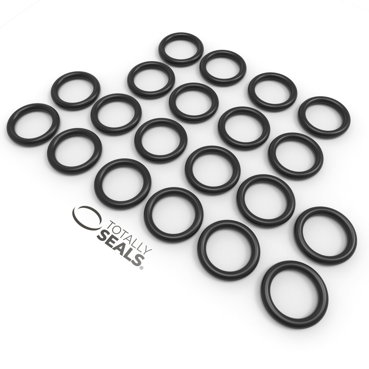 70mm x 5mm (80mm OD) Nitrile O-Rings - Totally Seals®