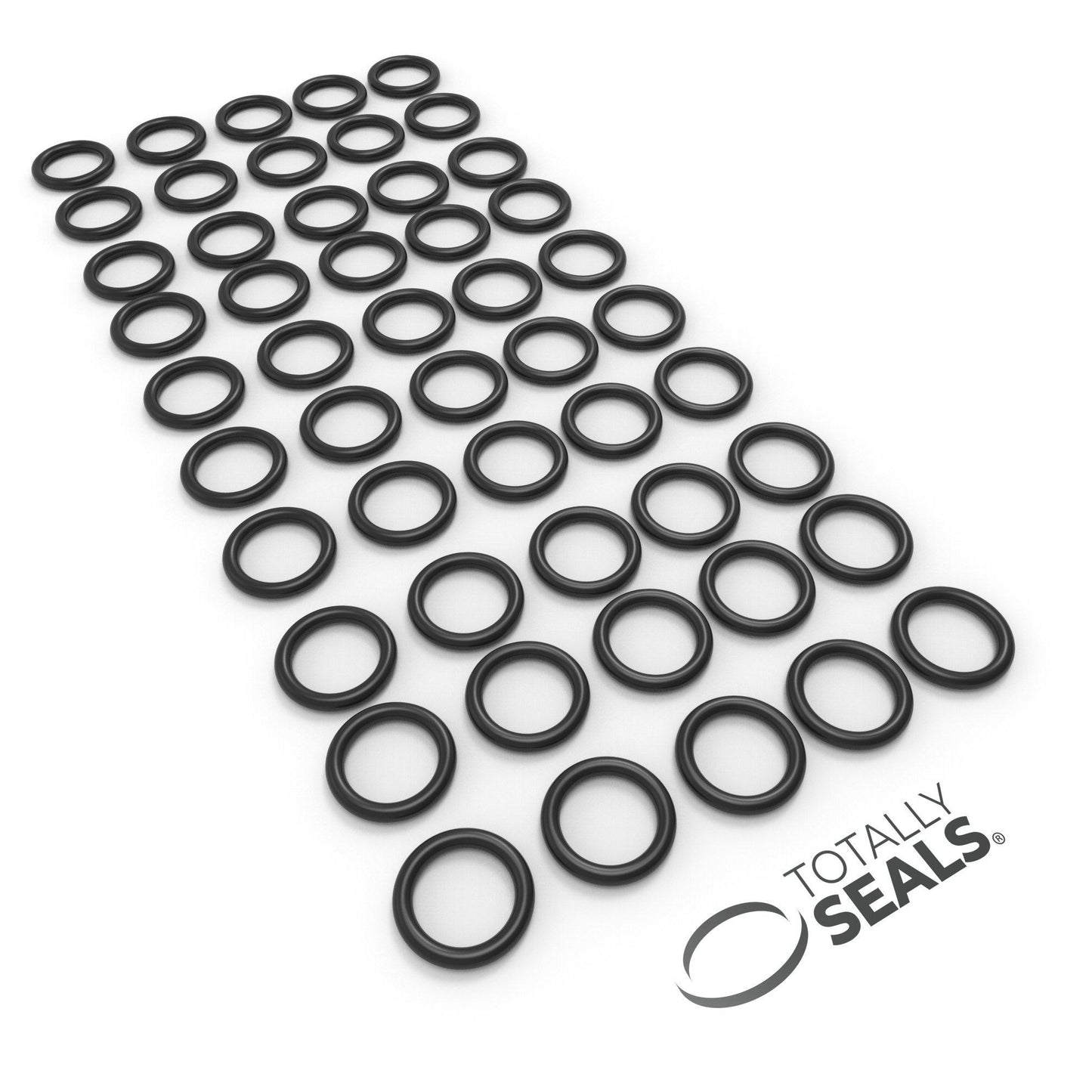 25mm x 2mm (29mm OD) Nitrile O-Rings - Totally Seals®