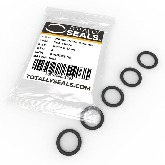 11mm x 2mm (15mm OD) Nitrile O-Rings - Totally Seals®