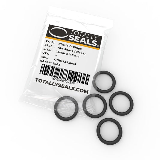 13mm x 2.5mm (18mm OD) Nitrile O-Rings - Totally Seals®