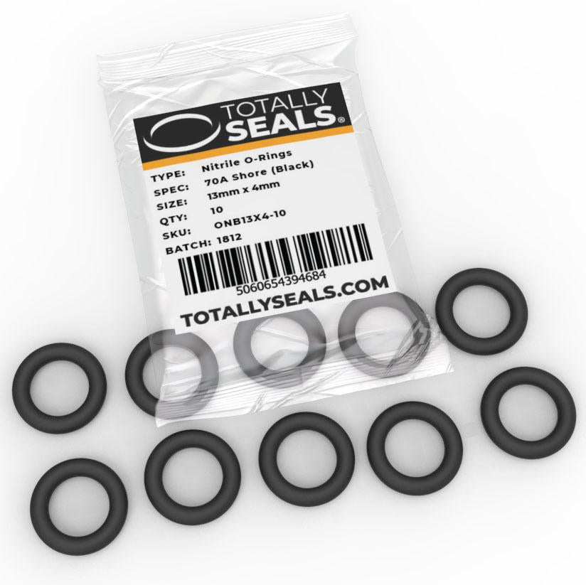 13mm x 4mm (21mm OD) Nitrile O-Rings - Totally Seals®