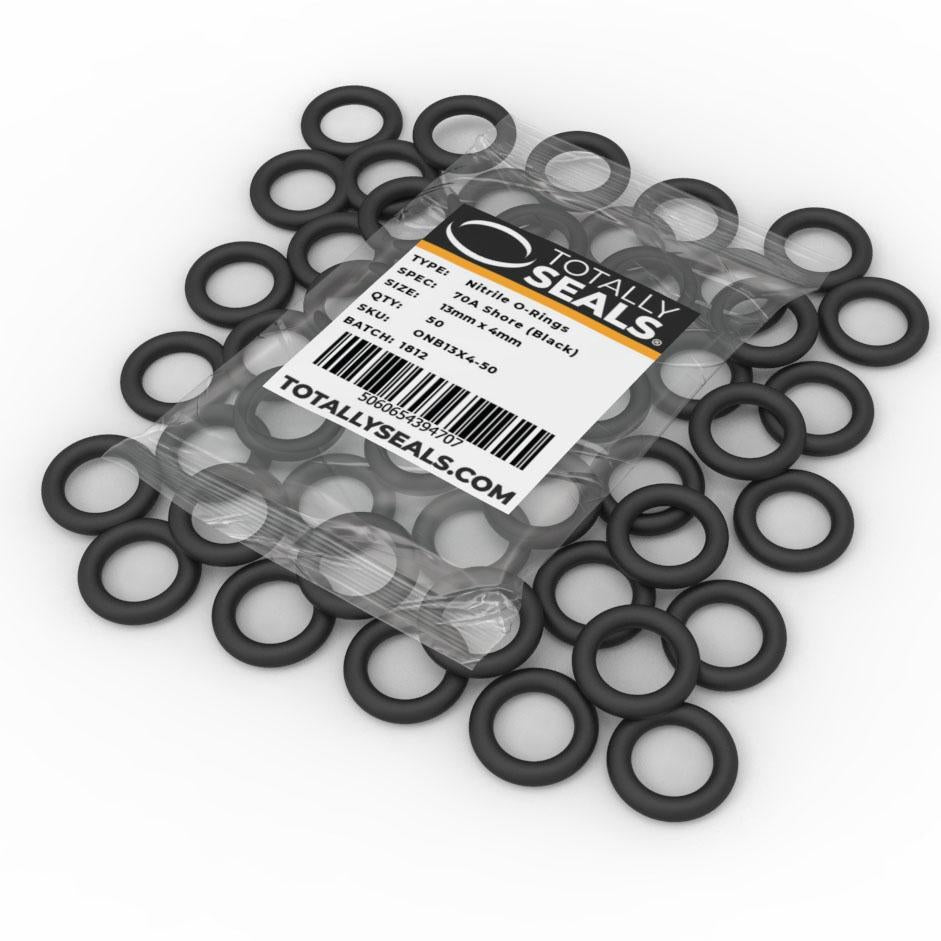 13mm x 4mm (21mm OD) Nitrile O-Rings - Totally Seals®