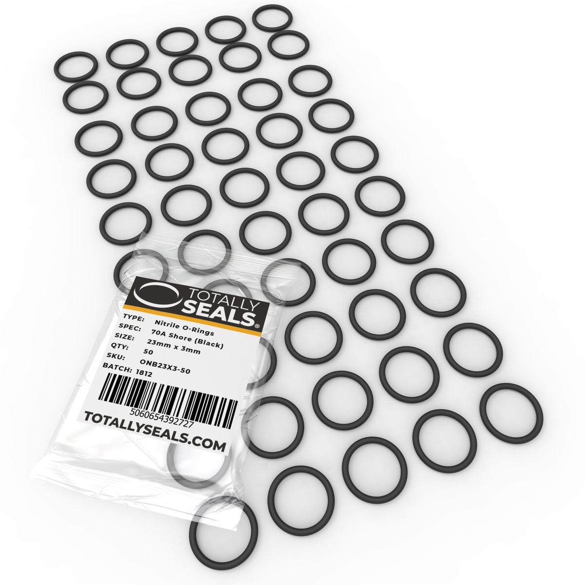 23mm x 3mm (29mm OD) Nitrile O-Rings – Totally Seals