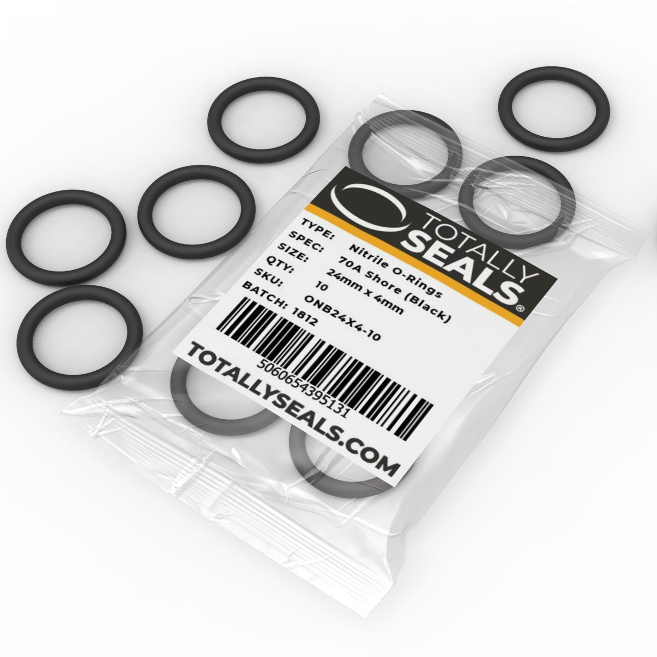 24mm x 4mm (32mm OD) Nitrile O-Rings - Totally Seals®