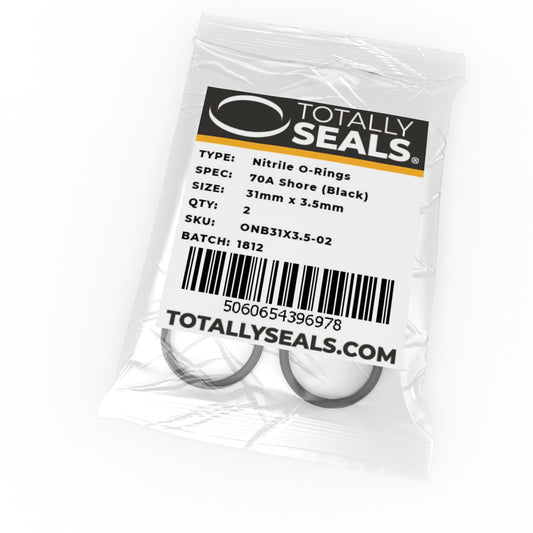 30mm x 3.5mm (37mm OD) Nitrile O-Rings - Totally Seals®