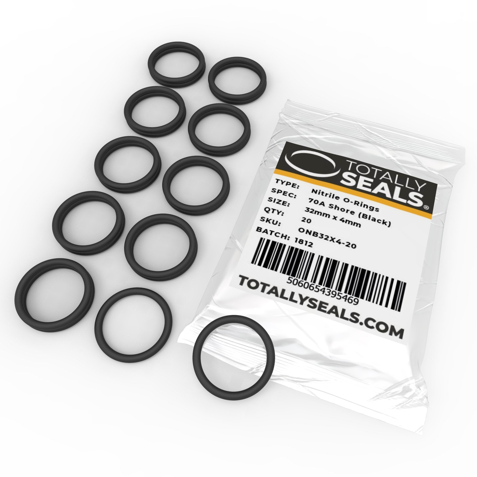 Seals Engine O Rings 32mm x 4mm (40mm OD) Nitrile O-Rings – Totally Seals