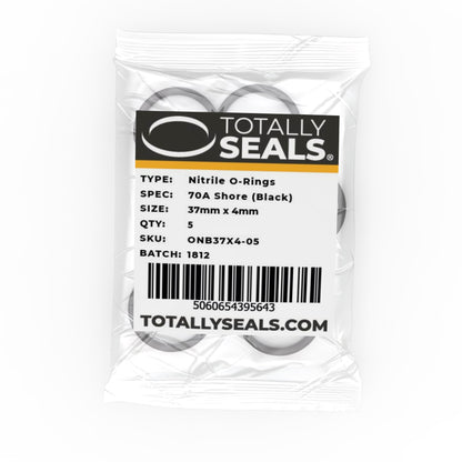 37mm x 4mm (45mm OD) Nitrile O-Rings - Totally Seals®