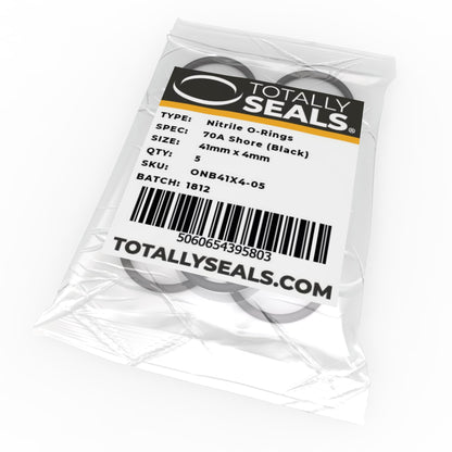 41mm x 4mm (49mm OD) Nitrile O-Rings - Totally Seals®