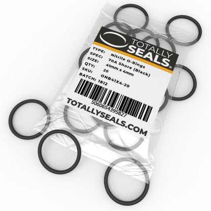 41mm x 4mm (49mm OD) Nitrile O-Rings - Totally Seals®