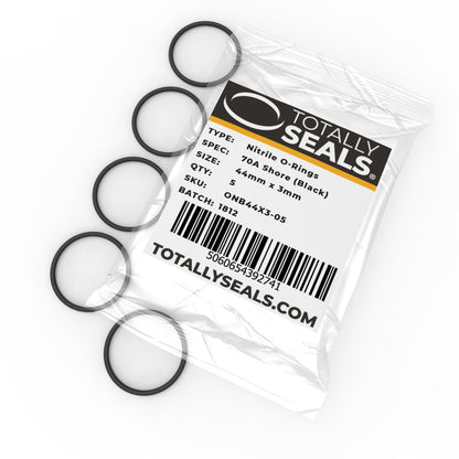 44mm x 3mm (50mm OD) Nitrile O-Rings - Totally Seals®
