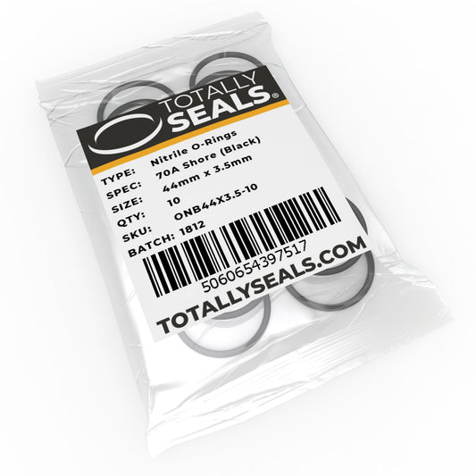 44mm x 3.5mm (51mm OD) Nitrile O-Rings - Totally Seals®