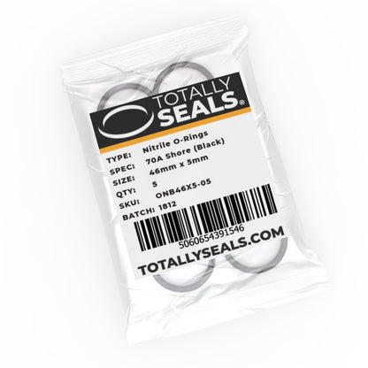 46mm x 5mm (56mm OD) Nitrile O-Rings - Totally Seals®