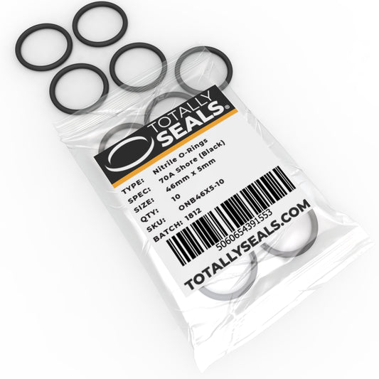 46mm x 5mm (56mm OD) Nitrile O-Rings - Totally Seals®