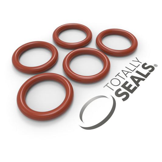 10mm x 2.5mm (15mm OD) Silicone O-Rings - Totally Seals®