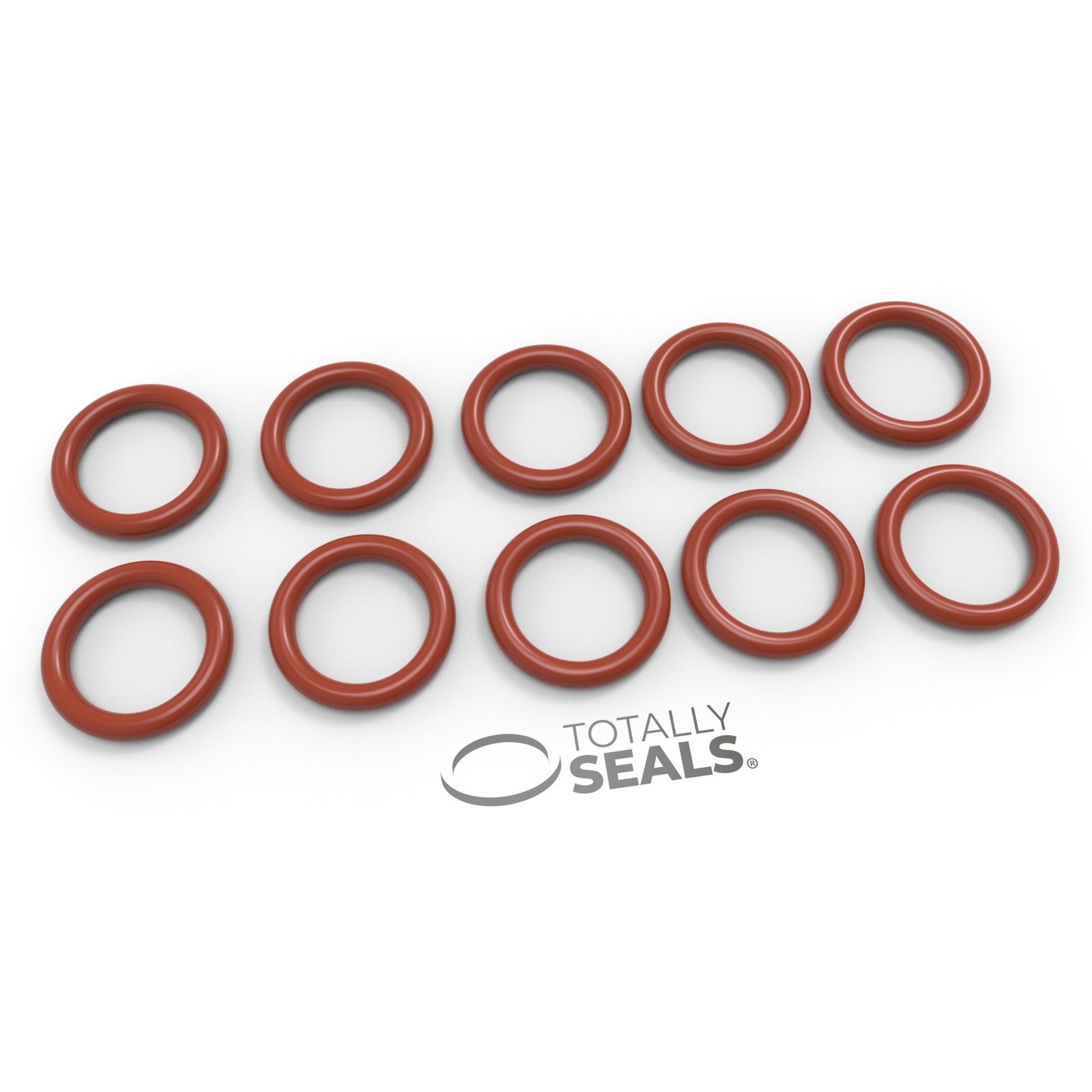 8mm x 2.5mm (13mm OD) Silicone O-Rings - Totally Seals®
