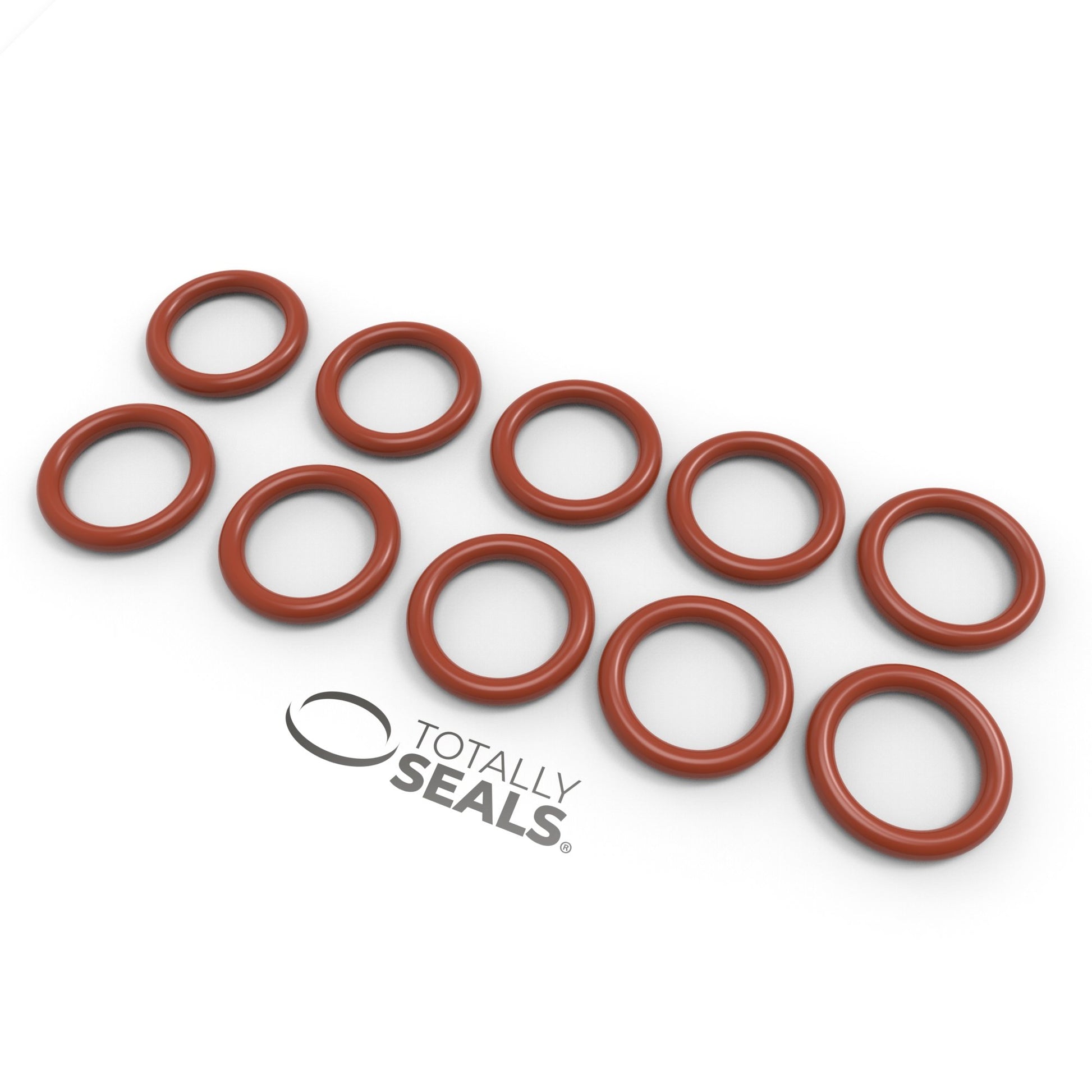 12mm x 3mm (18mm OD) Silicone O-Rings - Totally Seals®