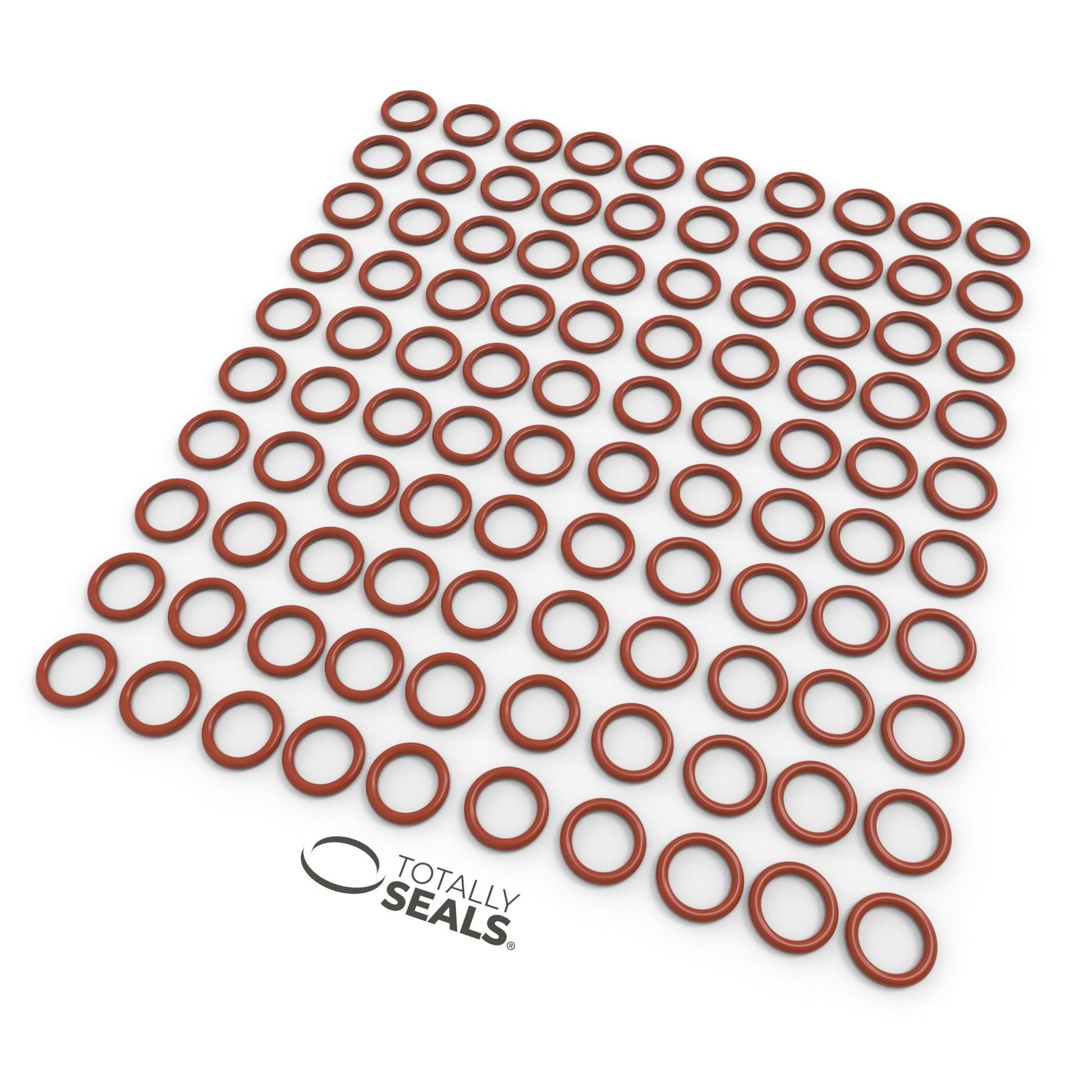 7mm x 2mm (11mm OD) Silicone O-Rings - Totally Seals®