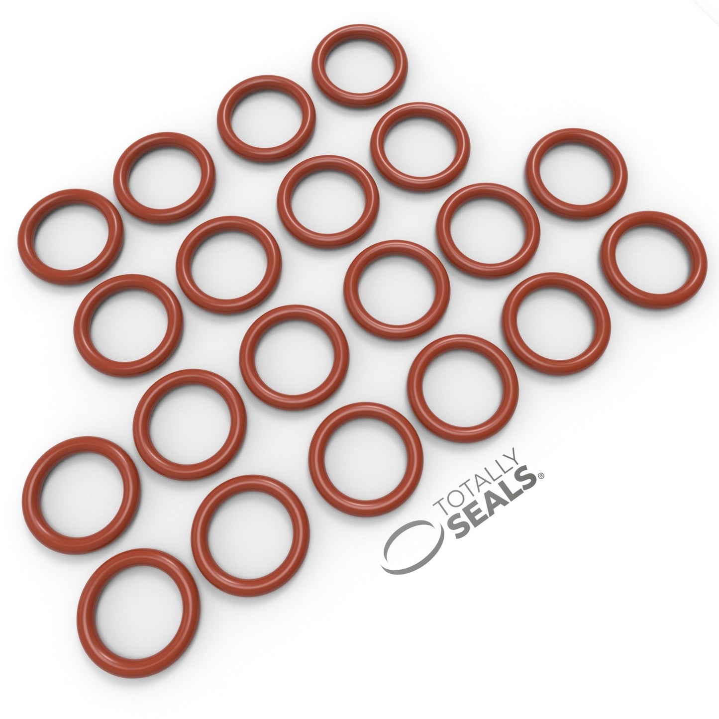 8mm x 2mm (12mm OD) Silicone O-Rings - Totally Seals®