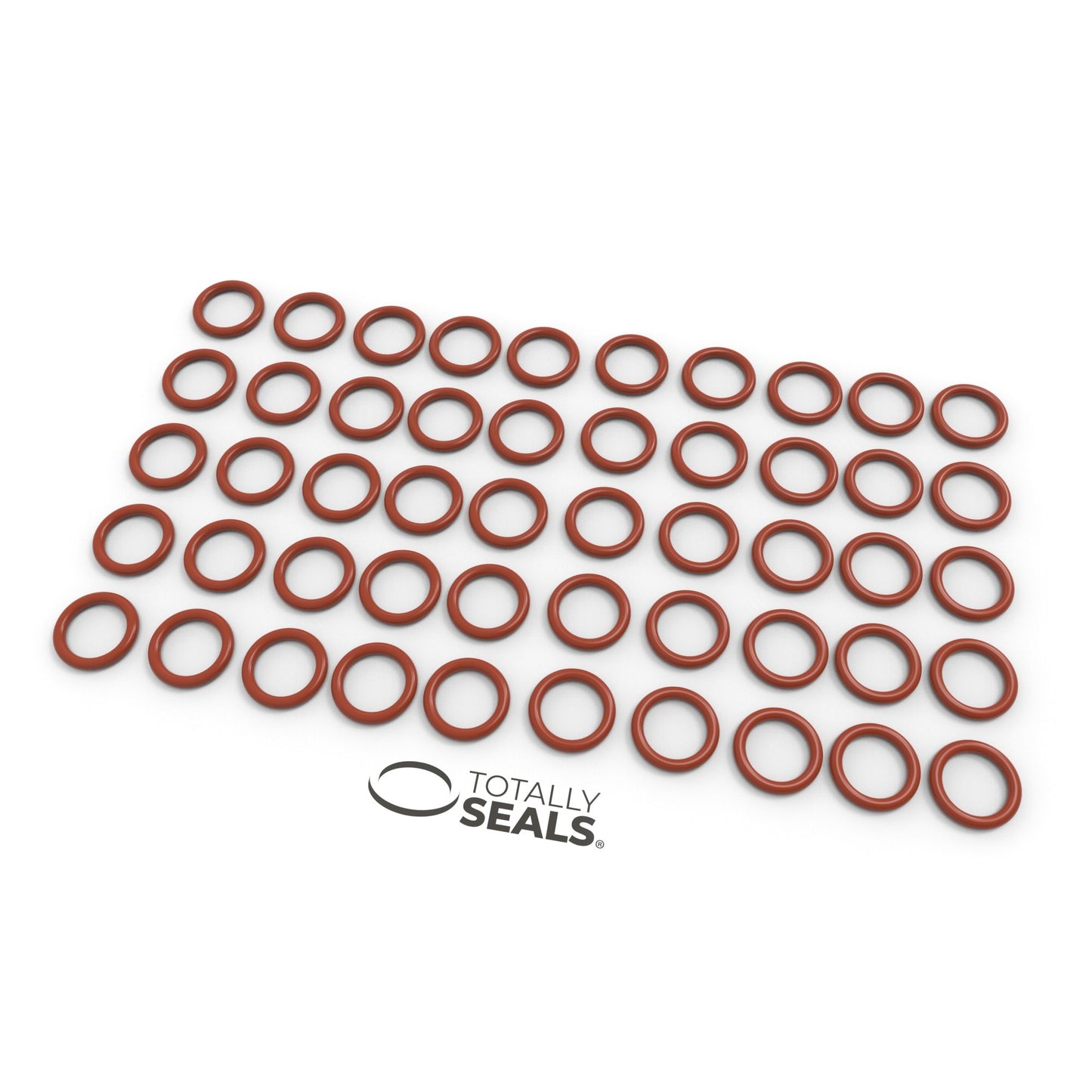 7mm x 2.5mm (12mm OD) Silicone O-Rings - Totally Seals®