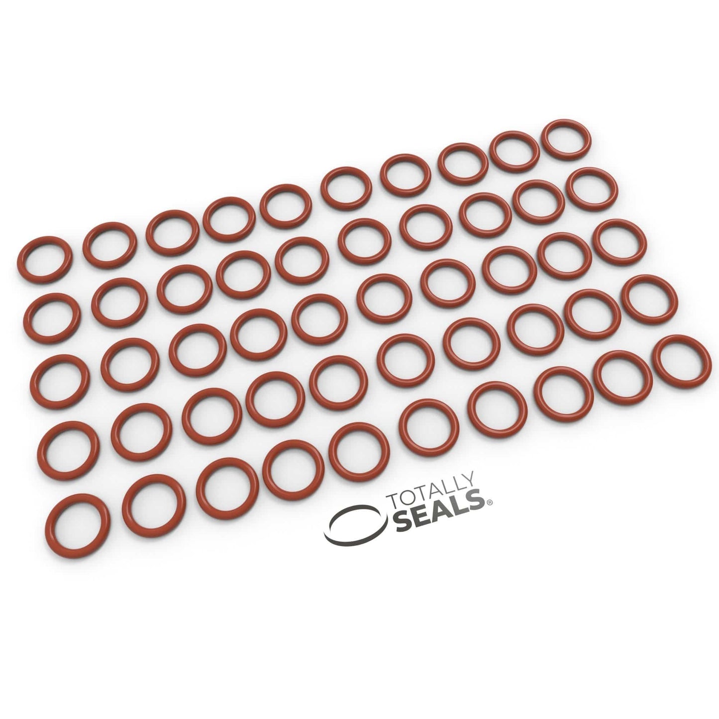 10mm x 2.5mm (15mm OD) Silicone O-Rings - Totally Seals®