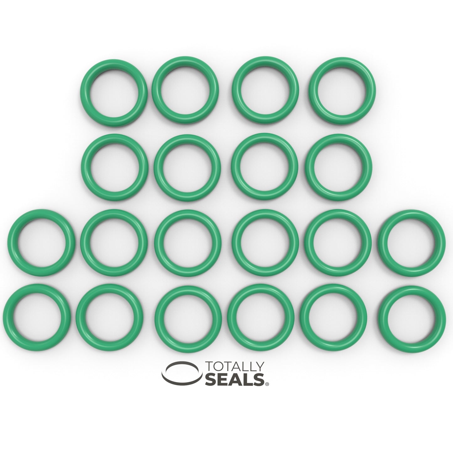 11mm x 2.5mm (16mm OD) FKM (Viton™) O-Rings - Totally Seals®