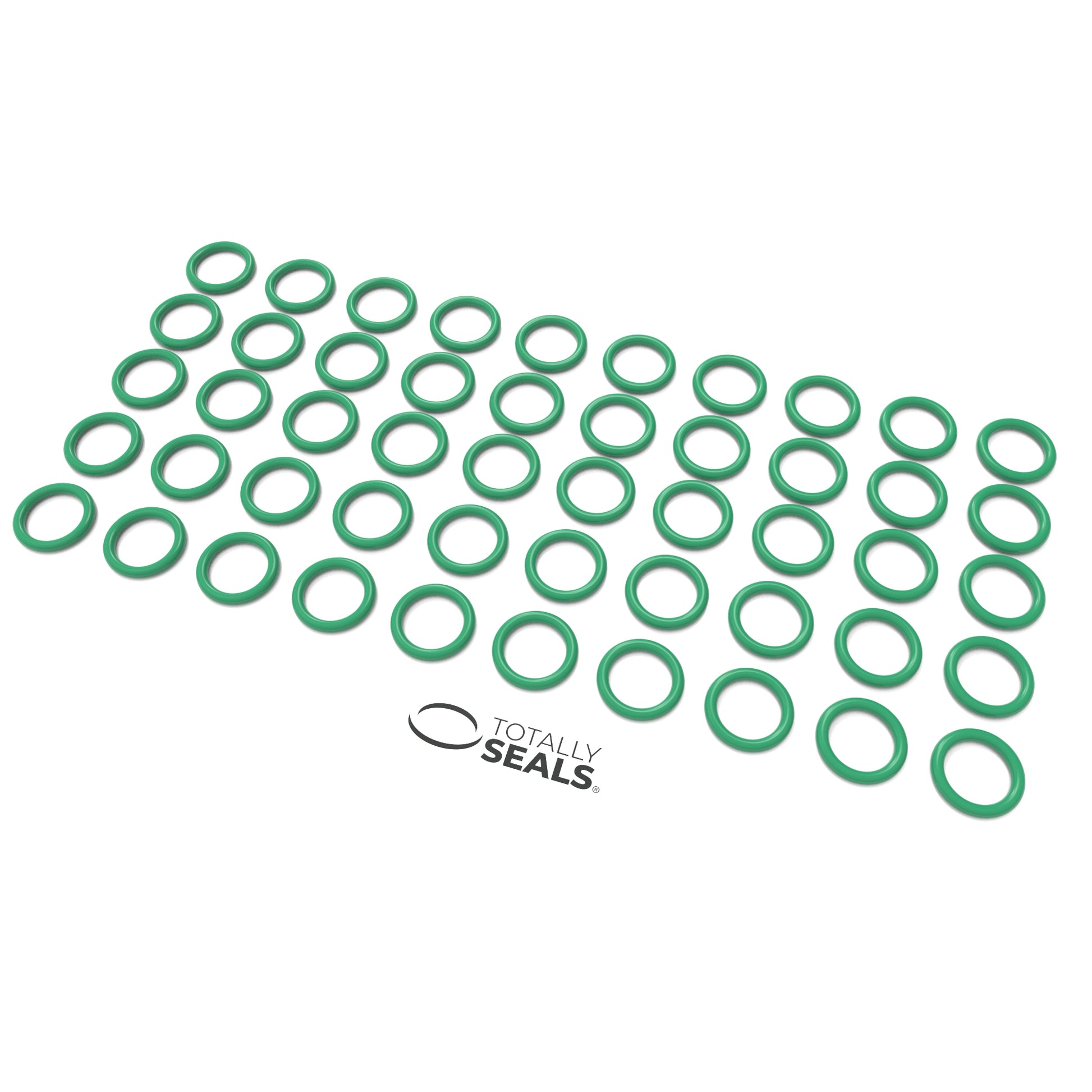 7mm x 2.5mm (12mm OD) FKM (Viton™) O-Rings - Totally Seals®