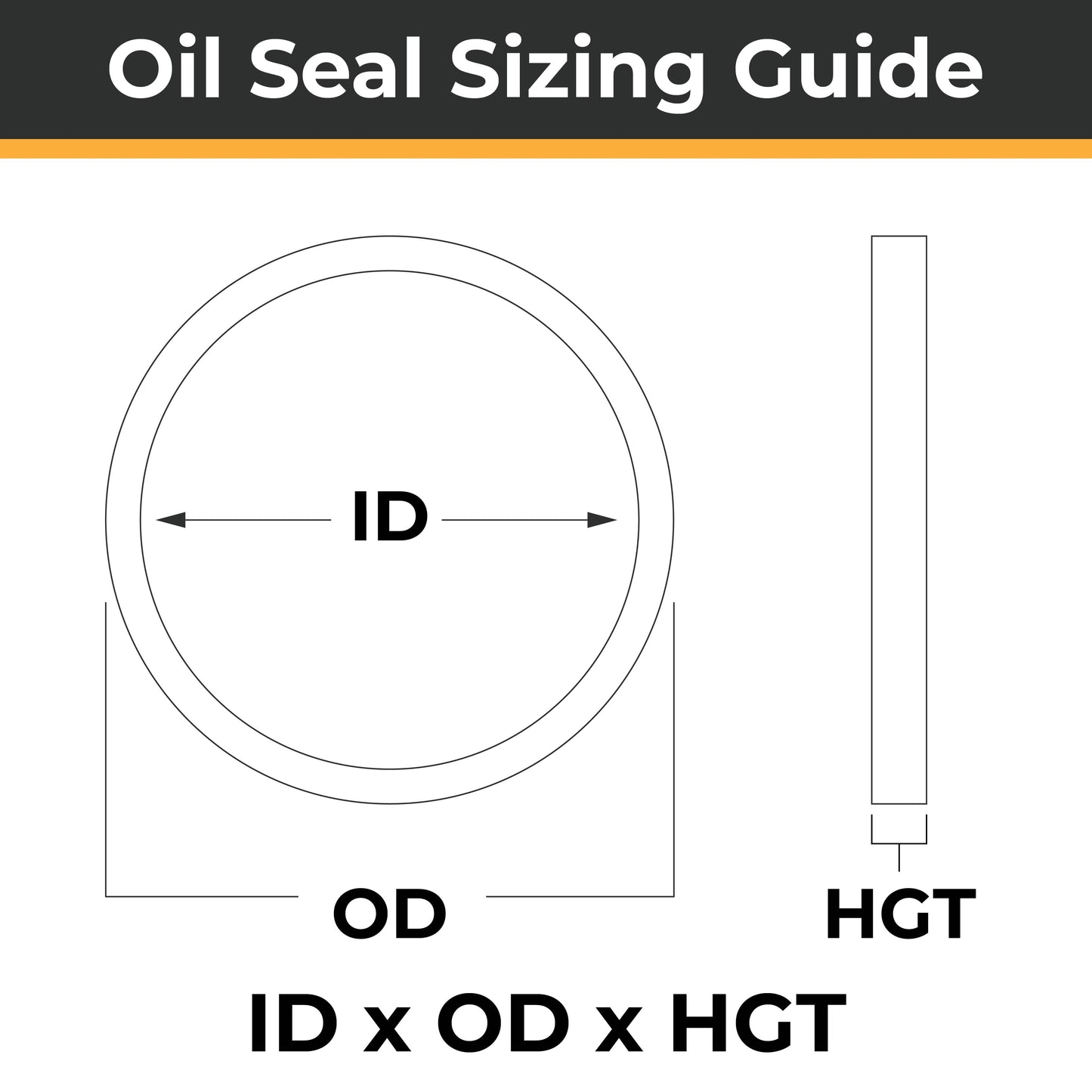 100mm x 120mm x 12mm - R23 (TC) Oil Seal - Totally Seals®