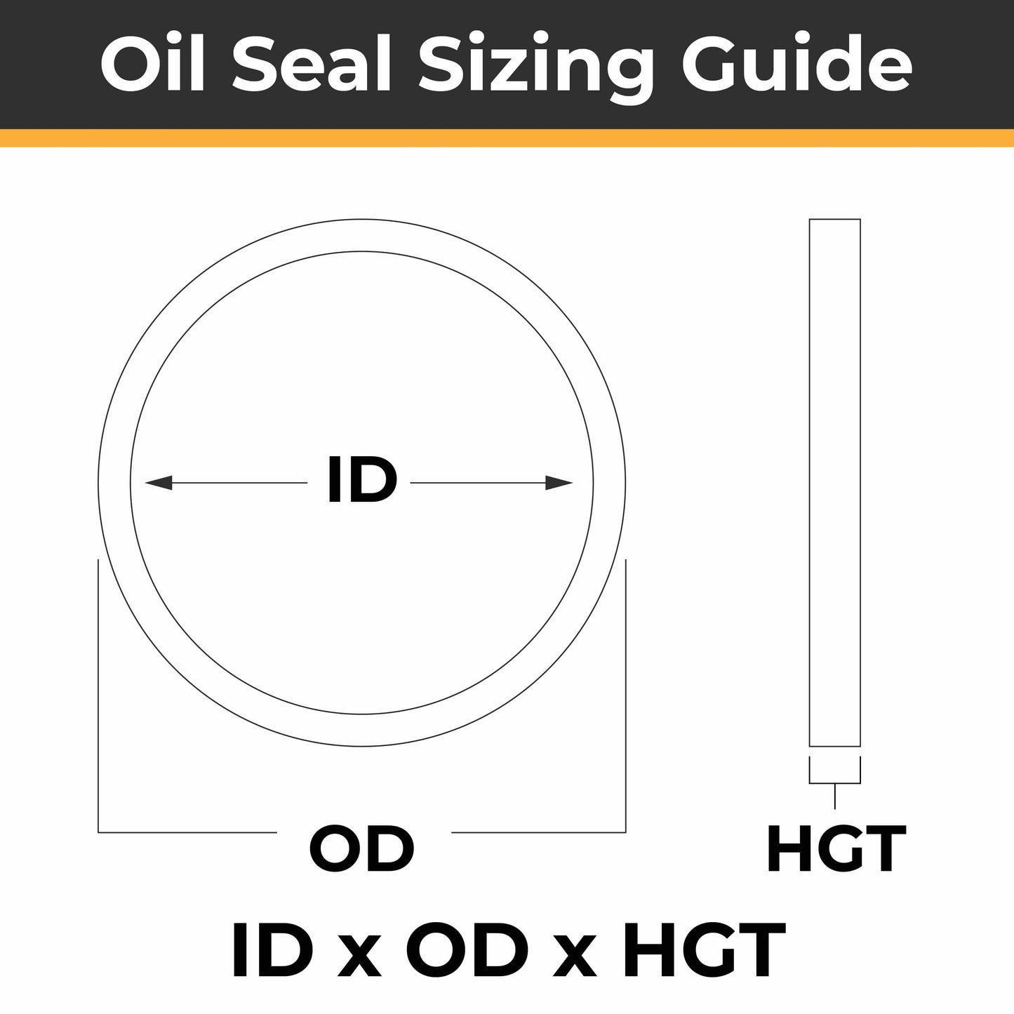 10mm x 18mm x 4mm - R23 (TC) Oil Seal - Totally Seals®